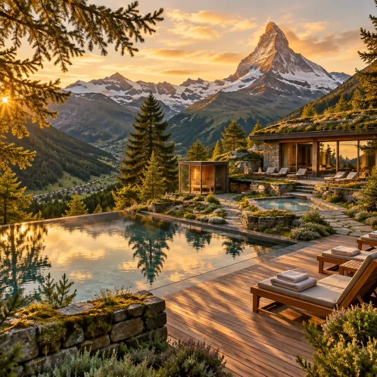 Refined spa experiences in Cervinia for alpine wellness escapes