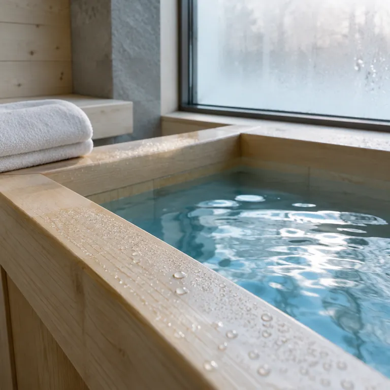 Why the cold bathhouse amenity is becoming the signature luxury wellness ritual