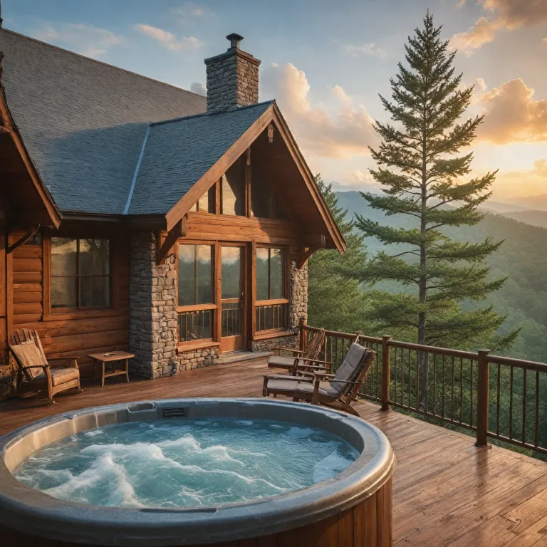 Elegant cabins with jacuzzi in Gatlinburg TN for restorative mountain escapes