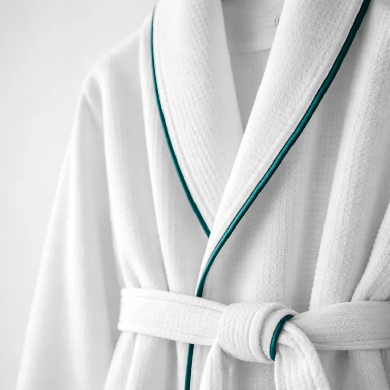 Elevating salon robes for luxury health resort stays