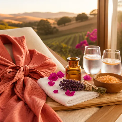 Elegant romantic getaways in northern California’s countryside health resorts